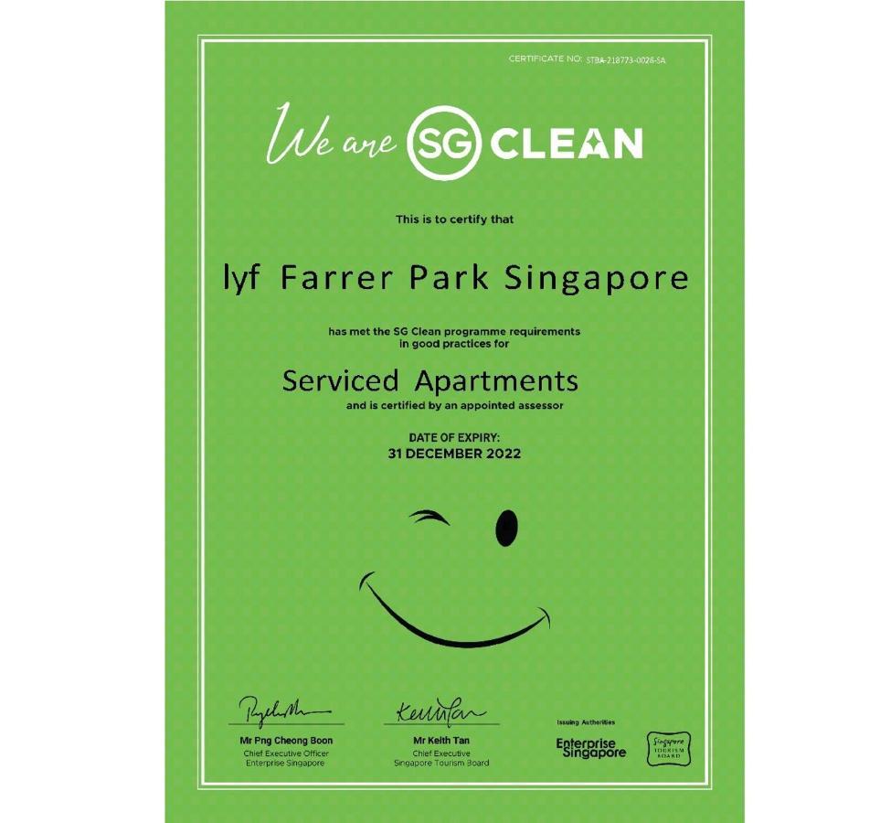Lyf Farrer Park Singapur Exterior foto